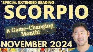 Scorpio November 2024 - I’M FLOORED! A RARE, LIFE-CHANGING MONTH INDEED! 