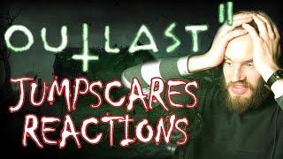 PewDiePie Jumpscare Reactions // Outlast 2