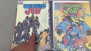 A Large chuck of Dynamo Joe Comic Books