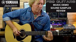 YAMAHA FS9 CONCERT BODY GUITARS - MUSIC DEMO - REVIEW - SOUND SAMPLES