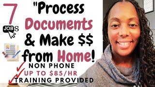 7 Hiring Now Work from Home Jobs 2024 Paying Up to $85/HR