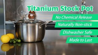 Now on Kickstarter: Titanium Stock Pot - Kitchen Health Guard