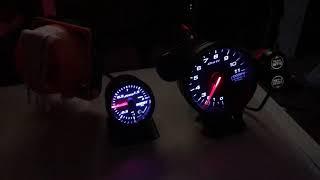 SimDash- tachometer boost gauge and wind simulator