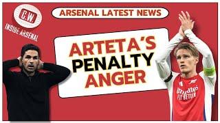 Arsenal latest news: Arteta's penalty anger | Inter reaction | Player ratings | Havertz's injury