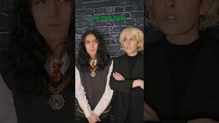 Draco and Hermione cosplay with Alaina's studio #harrypotter #hermionegranger #dracomalfoy #cosplay