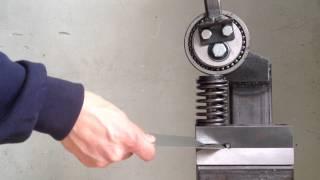 Handmade metal punching tool