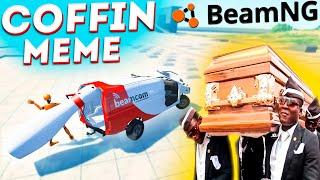 BEAMNG DRIVE COFFIN DANCE MEME | Funeral Dance Meme Compilation 2020 | BeamNG Drive танцы с гробом