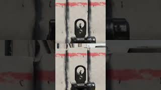 FR .556 Max recoil vs Min recoil #shorts #codm #gaming