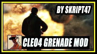 GTA SA - CLEO4 Mod "Throw Grenade from Vehicles" [Gameplay]