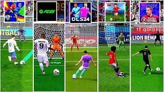 eFOOTBALL 25 MOBILE vs FC MOBILE 25 vs FOOTBALL LEAGUE vs TOTAL FOOTBALL vs DLS | PENALTY