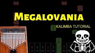 Megalovania from "Undertale" | Kalimba Tutorial