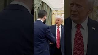Trump Meets Syria's New President in Saudi Arabia