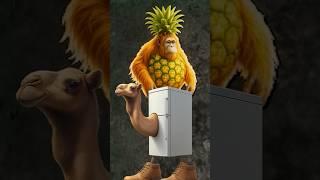 Who is Stronger? ORANGUTINI ANANASINI vs Frigo Camelo - ITALIAN BRAINROT