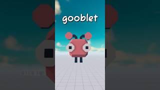 i kinda wanna make a gooblet horror game in Jamango...  #indiedev #gamedev #jamango #gooblets