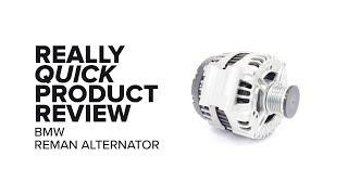 Bosch Re-manufactured Alternator (BMW) - Highlights, Features & Product Review