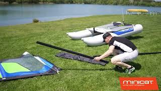 MiniCat GUPPY 2023 - How to disassemble your MiniCat Guppy portable sailboat quickly and efficiently