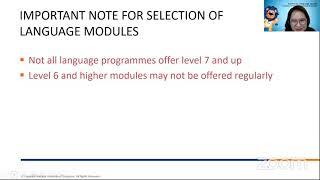 Centre for Language Studies: CHS NUS Open House 2021