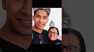 Crickter Hasnain with beautiful Mom ll #ytshorts #cricketfans #shorts