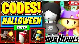 ️New️ ALL WORKING HALLOWEEN UPDATE CODES For Tower Heroes 2024 - Roblox Tower Heroes Codes 2024