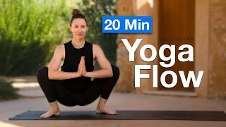 20 Min Yoga für jeden Tag  | Ganzkörper Flow für Anfänger – Kraft & Flexibilität | Daily Yoga Flow