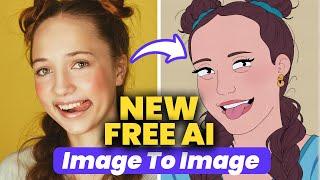 How to Turn Image to Anime, Cartoon or 3D Animation Style - Image to Image AI Tutorial (2025)