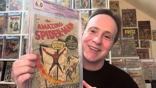 Top 25 Most Expensive Comics in My Collection | tag video + #top25 #fridaycomicchallenge