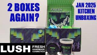 LUSH KITCHEN SUBSCRIPTION BOX UNBOXING/JAN 2025 & PROBLEMS WITH KITCHEN BOXES