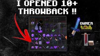 I OPENED 10+ THROWBACK CREATES IN AppleMC