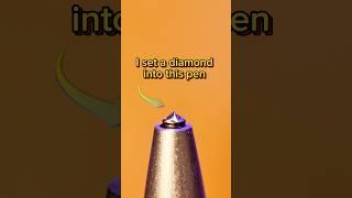 Testing the limits of my new diamond pen