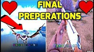 Ark: FINAL VALENTINES DAY PREPARATIONS! SOLO EASY Dimetrodon Egg Farm Setup