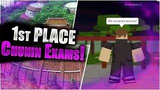 I won the first ever Chunin Exams and this happened...| Roblox | Shinobi Story