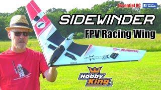 Durafly SIDEWINDER FPV Racing Wing RC airplane: ESSENTIAL RC FLIGHT TEST