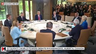  President Trump Participates in 1st Session of G7 Summit in Kananaskis, Alberta, Canada [LIVE]