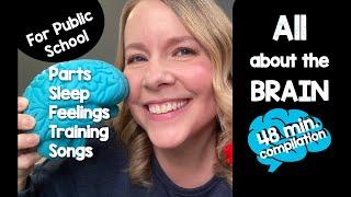 ABC Anatomy - BRAIN (public school compilation) #education, #learning #kidssongs #brain #preschool