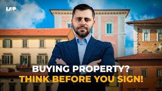 STOP Making These Costly Mistakes in Italy's Real Estate Market