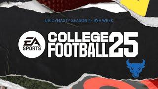 ConveriXGaming Does a Rundown for the Bye Week | UB Dynasty Season 4