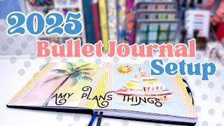 2025 Bullet Journal Setup [Flip Through]