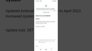 Installing MIUI V12.5.8 Global Stable RGGMIXM on Redmi Note 8 Pro smartphone #short