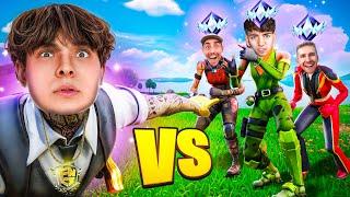 3 UNREAL CREATOR  vs 1 FNCS PRO SPIELER in FORTNITE?! 