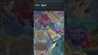 EU4 1.37 Winds of Change as a Timelapse