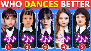 Who Dances Better? Wednesday Dance Edition #3  Salish Matter, Elsa, Like Nastya, Diana, Skibidi