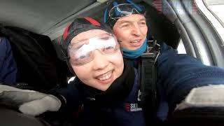 "Jean" Yi jun Wang's Tandem skydive!