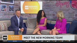 Meet the new CBS News Texas morning team!