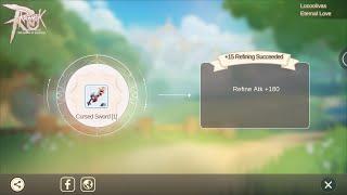 Refining +15 Weapon Technique Ragnarok M: Eternal Love