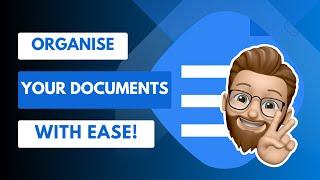  Google Docs Tabs: Ultimate Guide to Organising Your Documents! 