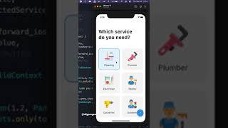 Flutter Home Service App Example #shorts