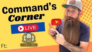 Command's Corner LIVE ft. Copper Johns - 40% OFF & GIVEAWAYS!