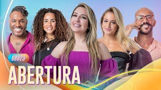 ABERTURA DO BBB 23: AMANDA, BRUNA GRIPHAO, RICARDO ALFACE, DOMITILA, FRED E TODO ELENCO!  | BBB23