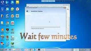 How to Install Microsoft Office 2007 in Windows 7.