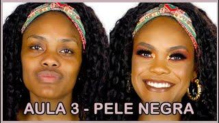 COMO MAQUIAR PELE NEGRA - AULA GRATUITA